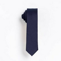Navy Blue Skinny Tie
